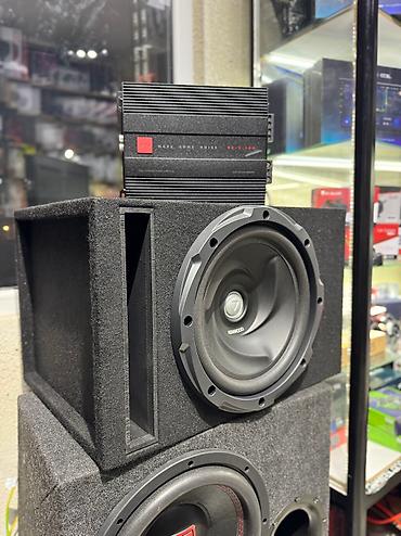 Автоэлектроника: Kenwood Сабвуфер + хороший усилитель и компактный короб! Все в — 6