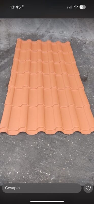 Çerepitsa: Metal dam örtükləri, rəng - Yaşıl — 3