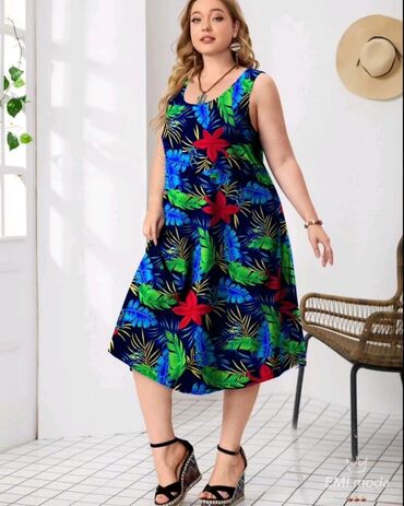 Haljine: Za punije dame 1800din na lalafo.rs — 9 Haljine: Za punije dame 1800din — 9