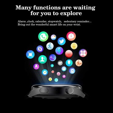 Ručni satovi: 3100din Pametan Sat - model za 2023cu 1,28 inča veliki HD ekran u — 4