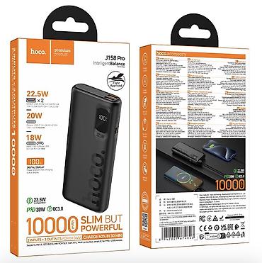 micro: Внешний аккумулятор Hoco J158 Pro Intelligent Balance, 10000 мА·ч — 1