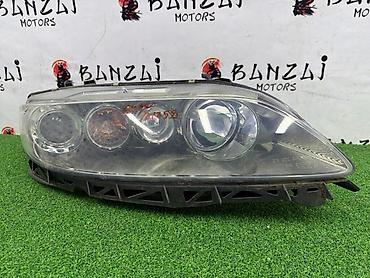 maz: Передняя правая фара Mazda 2002 г., Б/у, Оригинал, Япония — 1