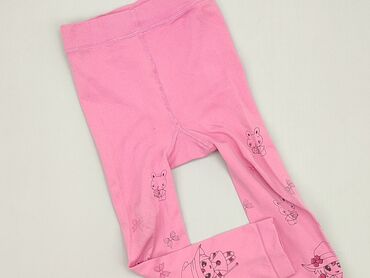 legginsy z bawełny organicznej: Legginsy dziecięce, 2-3 lat, 92/98, stan - Dobry