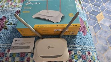internet data: TP-Link TL-WR840N Wireless N Router - Sürət: 300 Mbps (N300) — — 4