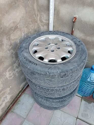 disk: Məhsul: Mercedes-Benz orijinal yüngül lehimli disk və şin dəsti (4 — 2