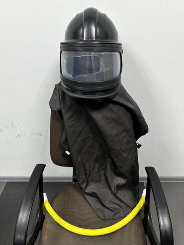 Спецодежда: Продам средства защиты для оператора пескоструя. Шлемы, комбинезоны — 10
