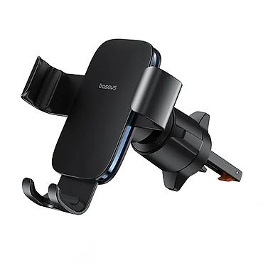 mazda 3: Baseus Metal Age 3 Gravity Air Vent Mount 4.7–7.2" — qara rəngli — 1