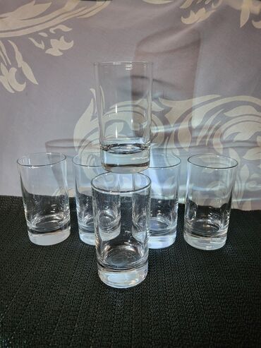 Čaše: Case nove,profesionalne za pice Francuske. Case komada 6 u — 1