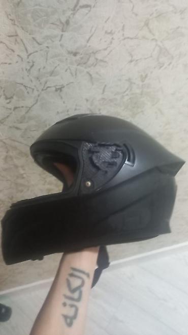 moto tvs: Crown Racing tam üzlü motosiklet dəbilqəsi - Rəng: mat qara - — 4