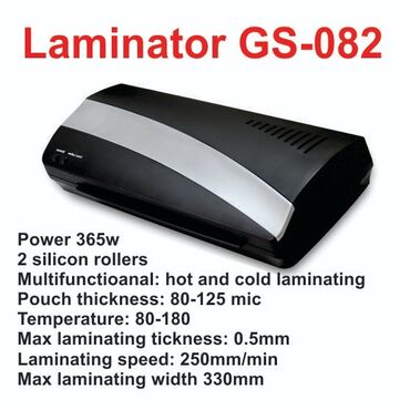 scanner: A3 plastik laminator. Yenidir, qutudadır. Satıcının digər elanlarında