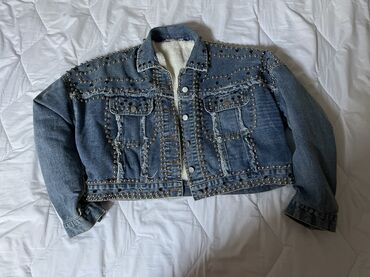 cropp zimske jakne: Zara jakna sa p.krznom koje se skida i nitnama, može biti i zimska i