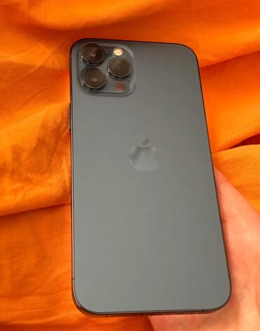 айфон бу бишкек: IPhone 12 Pro Max, Б/у, 128 ГБ, Защитное стекло, Чехол, 89 %
