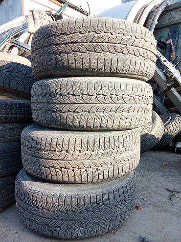 Дөңгөлөктөр монтажда: Дөңгөлөктөр монтажда 215 / 60 / R 16, Кыш, Комплект, Жеңил унаалар, Куйма, тешиктери - 5