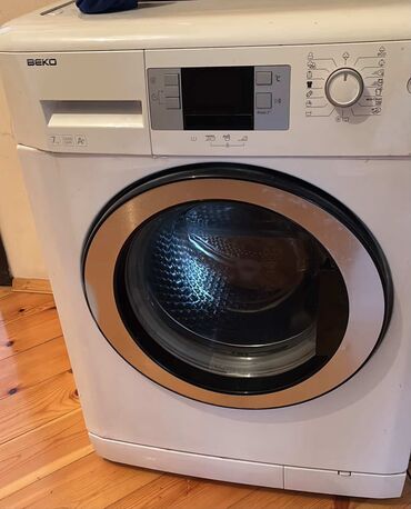 Kompüter, noutbuk və planşetlər: Paltaryuyan maşın Beko, 7 kq, İşlənmiş, Avtomat