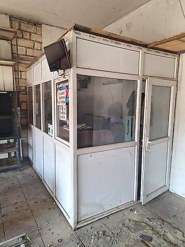 Budkalar, köşklər: Alüminium-profil modul otaq/kabinə - Material: ağ rəngli alüminium — 1
