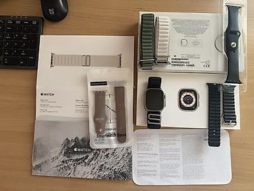 galaxy watch 8 classic: Apple Watch Ultra с комплектом ремешков Ремешки 6-шт в подарок!!! В — 1