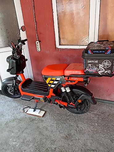 Mopedlər,skuterlər: Şəhər içi rahat və səssiz gediş üçün elektrik skuter - Rəng: parlaq — 3