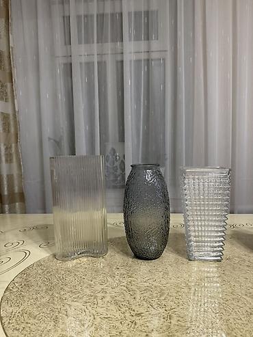 Вазы: Декоративные вазы — керамика и стекло, разнообразные формы и фактуры — 5