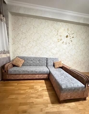 Divanlar: Künc divan – açılan, bazalı model - Forması: L şəklində künc divan - — 1