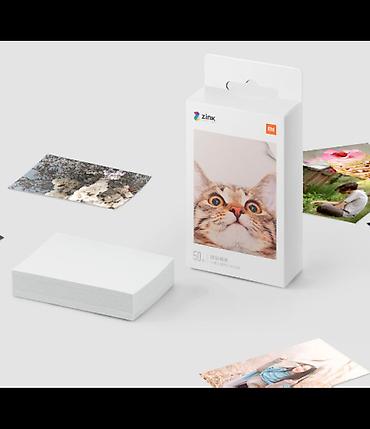 Принтеры: Бумага для фотопринтера Xiaomi Mijia Pocket AR Photo Printer50шт — 2