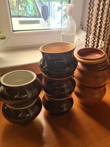 нож пчак: Глиняные горшочки для запекания в духовке,7 шт.700с за все