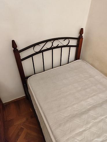 mdf panel: Tək nəfərlik çarpayı + döşək - Ölçü: təxminən 90x190 sm (single). - — 4