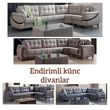 Divanlar: Künc divan, Yeni, Pulsuz çatdırılma — 1
