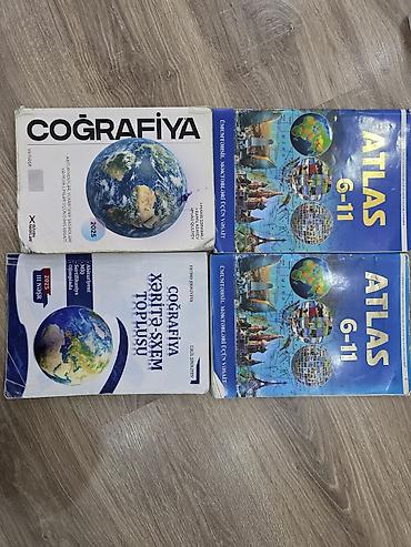 dərs kitabları: Coğrafiya xəritə sxem toplusu 2025 nəşr 6 azn Coğrafiya dərs vəsaiti — 1