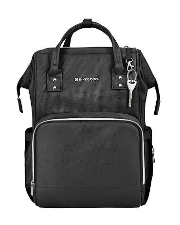 tn plave: KikkaBoo Torba za mame Siena premium black/silver (Šifra proizvoda — 6