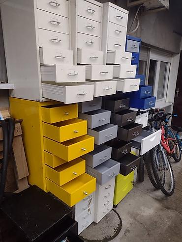 Ostali alati i mašine: Metalni fiokar/ ormarići sa fiokama - Dimenzije visina 66,5 cm — 7