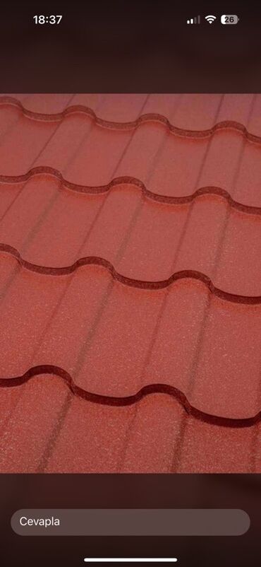 Çerepitsa: Metal dam örtükləri, rəng - Yaşıl — 12