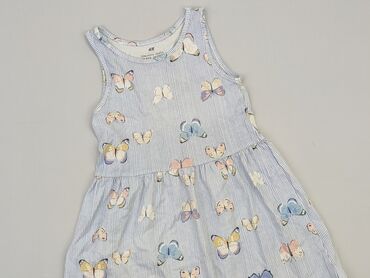 białe sukienki letnie plażowe: Dress, H&M, 5-6 years, 110-116 cm, condition - Good