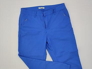 cuffed jeans: Spodnie materiałowe damskie, rozmiar L — 1