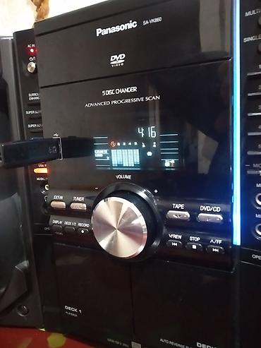 panasonic musiqi: Panasonic SA-VK860 DVD Stereo System - 2 yol dinamik sistemi olan — 5