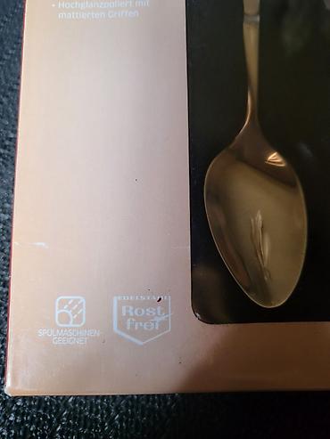 Kašike: Desertne nove kasicice 18/10 oznaka Crofton Nemacka. Nemacke kasicice — 11