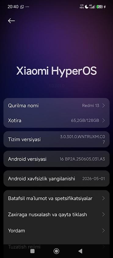 б.у ноутбуки: Redmi, Redmi 13, Б/у, 128 ГБ, цвет - Черный, 2 SIM — 3
