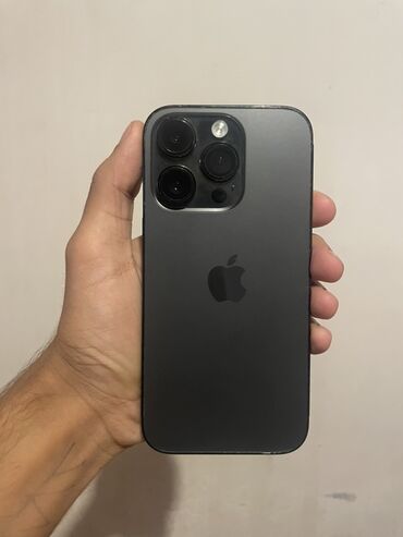 işləmiş soyuducu: IPhone 14 Pro, 128 GB, Qara, Face ID