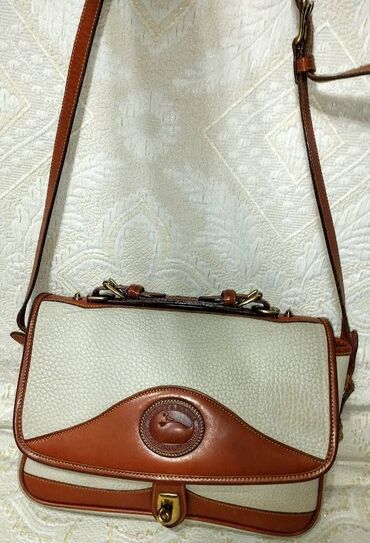 Torbe: Dooney & Bourke kožna torba Skupocena torba, renomiranog — 2