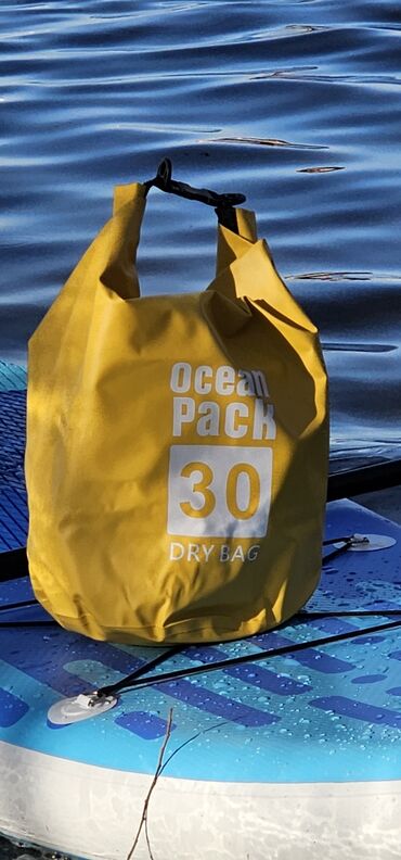 каяки: Гермомешок Ocean Peak, герметичная не промокаемая сумка 30 литров