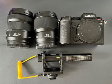 Фотоаппараты: Полнокадровый фотоаппарат Panasonic S5 с объективами Panasonic 20-60mm