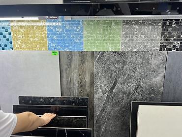 Кафель мозаика: Назначение: Для бассейна, Глянцевое покрытие, 20x20 см — 9