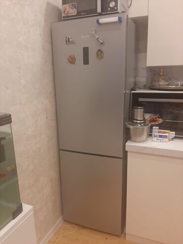 İşlənmiş 2 qapılı Soyuducu Satılır, rəng - Gümüşü