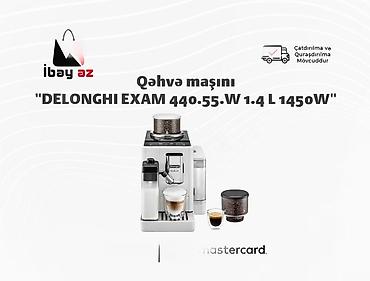kapütür: Qəhvə maşını "DELONGHI EXAM 440.55.W 1.4 L 1450W"Texniki Göstəricilər — 1