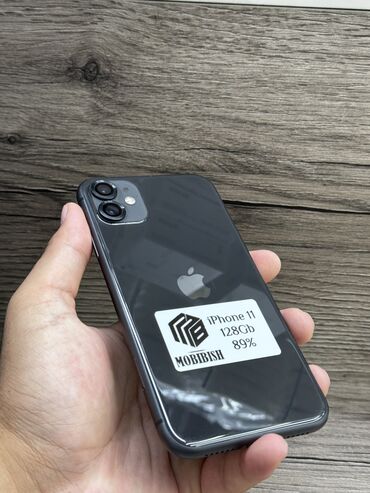 бмв е34 экран: IPhone 11, Колдонулган, 128 ГБ, Кара, Коргоочу айнек, Каптама, 89 %