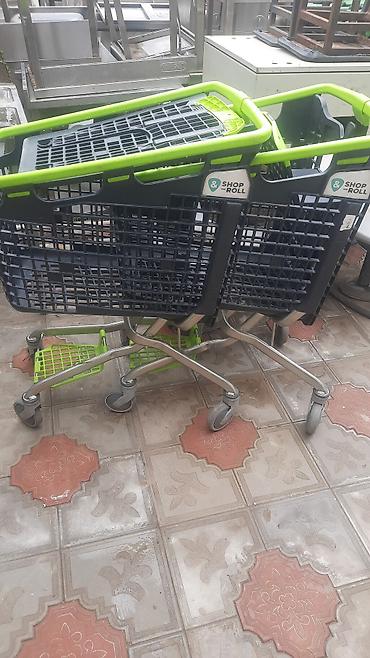 yasil setka: Supermarket/market üçün alış-veriş arabaları - Material: yüngül və — 3