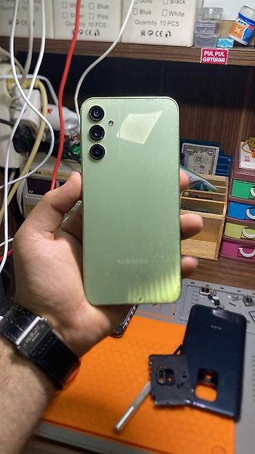 Samsung Galaxy A24 4G, 128 GB, rəng - Yaşıl, Barmaq izi, İki sim kartlı lalafo.az -da Samsung Galaxy A24 4G, 128 GB, rəng - Yaşıl, Barmaq izi, İki sim kartlı