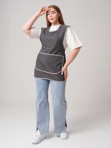 Спецодежда: Стильный и удобный фартук, созданный для ежедневной работы. Модель — 24