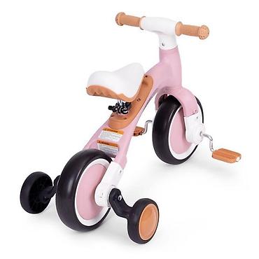 sonic komplet: Ecotoys balans bicikl sa pedalama i pomoćnim točkovima 3u1 – pink — 1