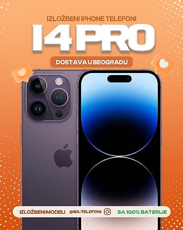 iphone 14 pro zlatni: 📱 IZLOŽBENI iPHONE TELEFONI – POTPUNO NOVI U SVIM BOJAMA! 🍎 U ponudi — 1