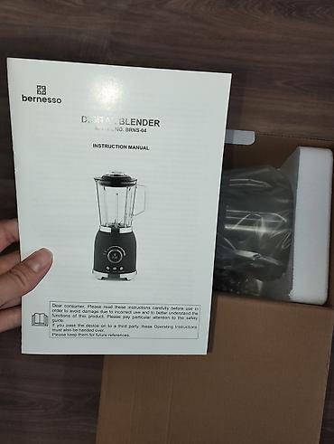 Mətbəx texnikası: Bernesso Aurelia Series – Rəqəmsal Blender (Model: BRNS-04) Yenidir — 3